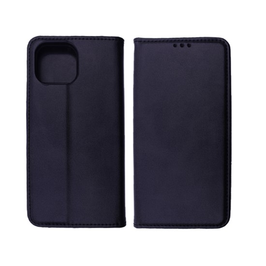 Leather Flip Cover with Internal Pocket for Xiaomi Mi 11 Lite Black